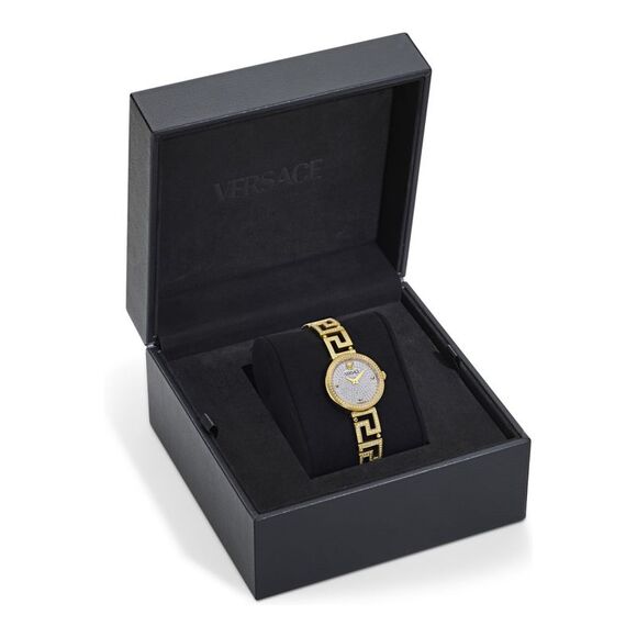 Versace Greca Goddess Diamond Watch Gold Womens - Picture 4 of 6